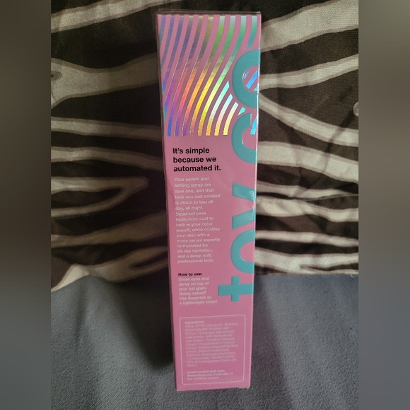 BNIB TOY FACTORY Superset Hyaluronic Acid Setting Spray Serum - Picture 3 of 6